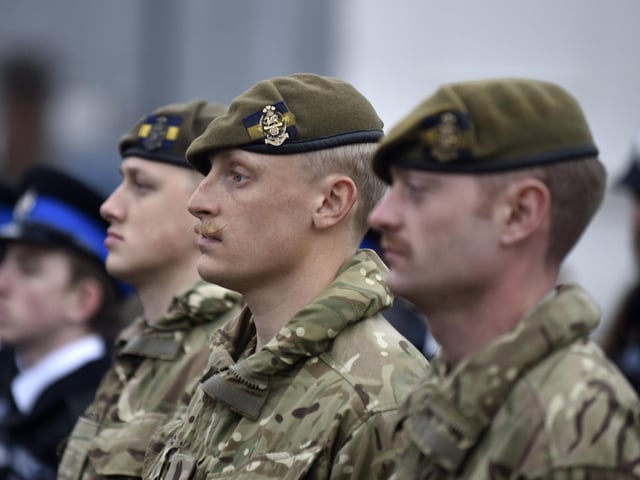 Eastbourne Remembrance Sunday Service (Photo by Jon Rigby)