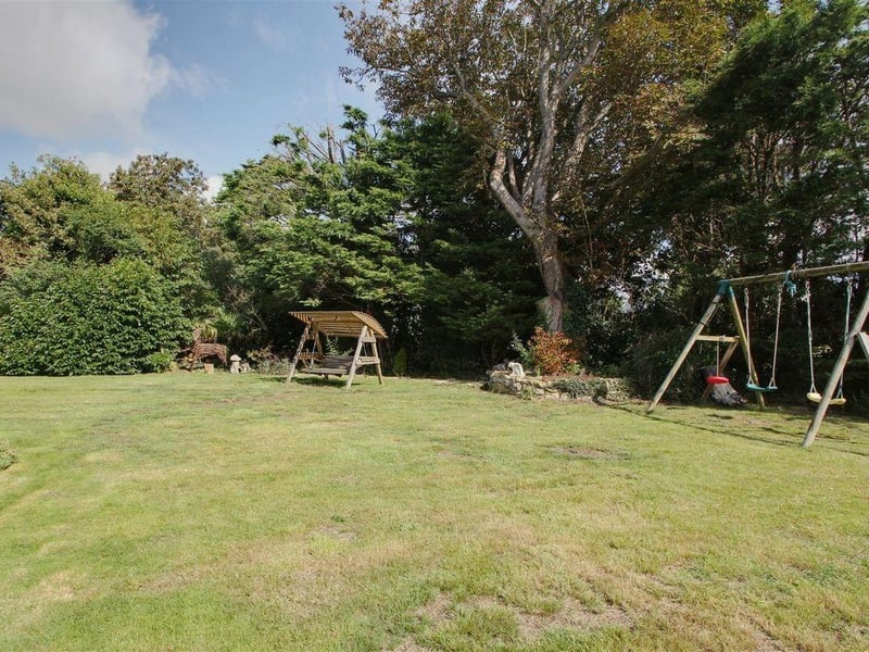 This five-bedroom detached house in Goring is on the market with James & James Estate Agents at a guide price of £850,000.