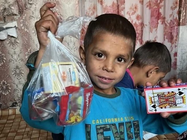 A team from West Sussex based charity Link to Hope has personally delivered Christmas presents to families and elderly people living in extreme isolation in Bulgaria