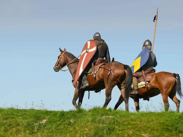 Picture by Jim Holden 07590 683036
English Heritage 1066 Battle of Hastings event prelim pictures