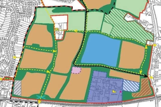 Land at Billingshurst has been earmarked for major housing development in Horsham District Council's proposed Local Plan