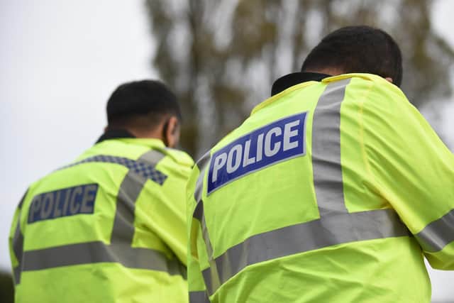 Detail of Police officers