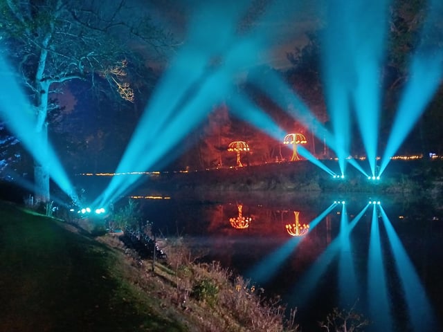 Leonardslee Illuminated is on now and runs on selected dates until December 21, 2023