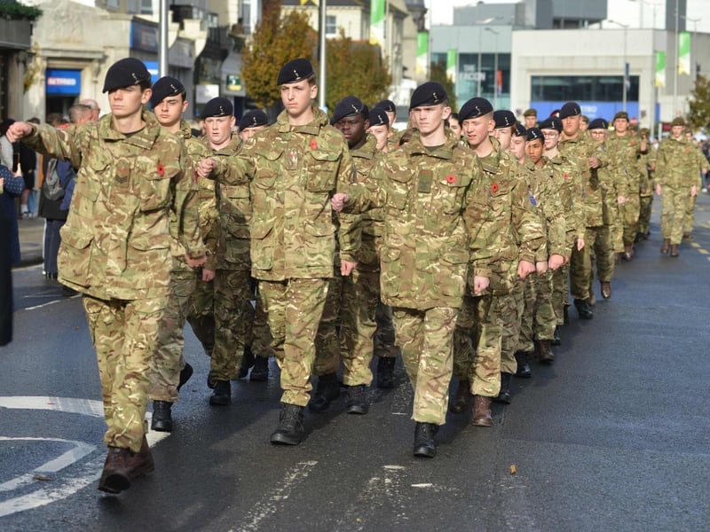 Eastbourne Remembrance Sunday on November 9 2025.