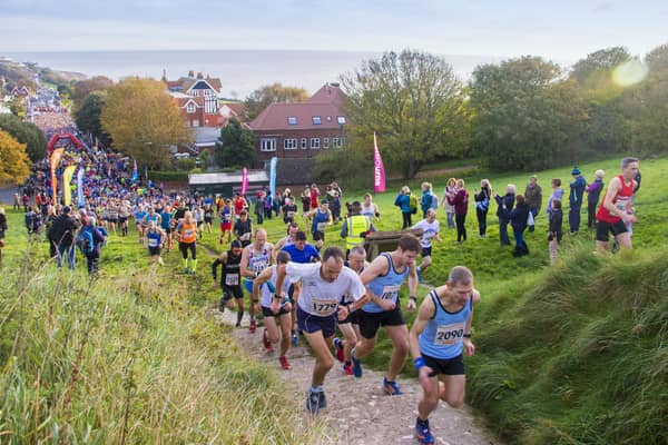 The Beachy Head Marathon goes ahead this weekend in less-than-pleasant conditions | Picture by Matt Kuchta