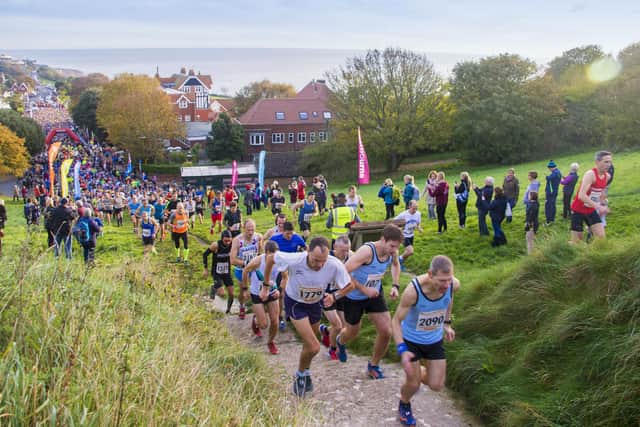 The Beachy Head Marathon goes ahead this weekend in less-than-pleasant conditions | Picture by Matt Kuchta