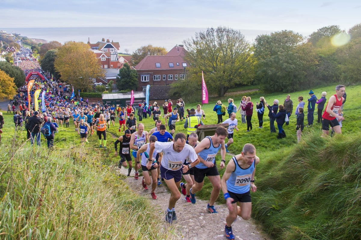 Storms force important change to Beachy Head Marathon race day plans