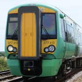 A speed restriction has been imposed because of heavy rain across the Southern, Thameslink and Gatwick Express networks, Southern have reported. Picture by Govia Thameslink Railway