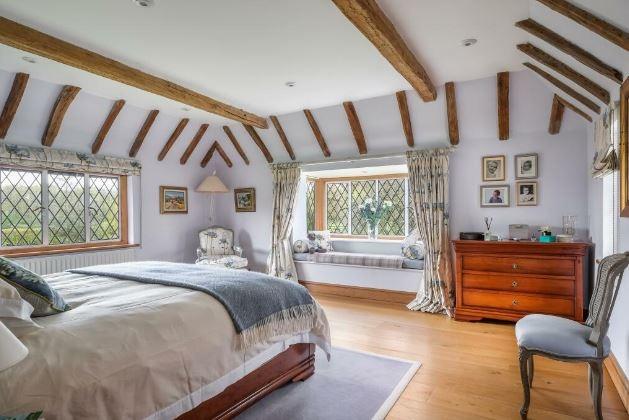 One of the spacious 12 bedrooms