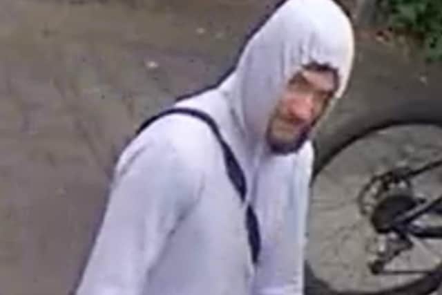 Police are looking to contact this man in relation to a string of bike thefts