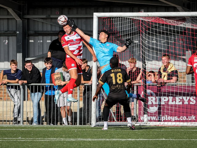 Eastbourne Borough v Boreham Wood in the FA Cup