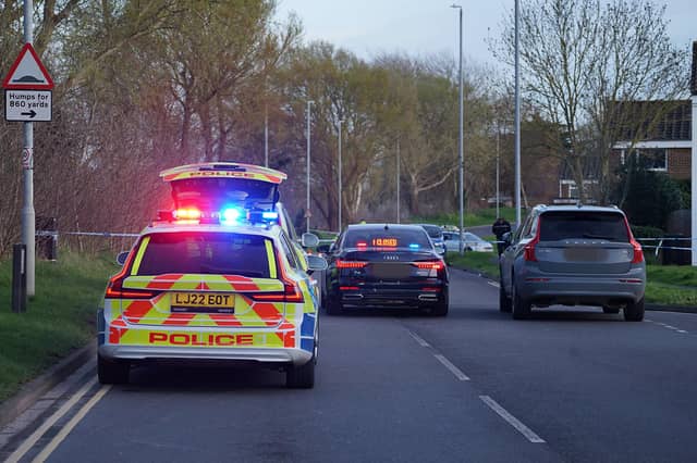 Emergency services at the scene. Picture: Sussex News and Pictures