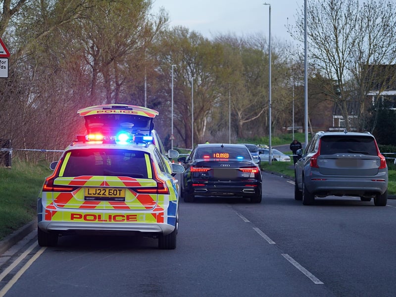 Emergency services at the scene. Picture: Sussex News and Pictures