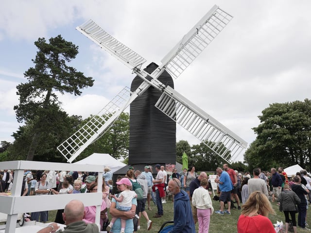 The traditional annual fete at High Salvington Windmill is one of the best around locally, with pocket-money games and attractions for children, morris dancers, tours and ice cream