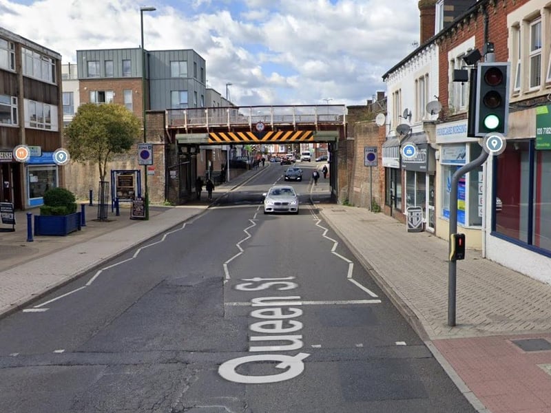 There is a deep pothole hidden by a puddle under the rail bridge in Queen Street, Horsham. The report said: "It is a serious hazard to small-wheeled scooters."