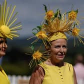 It's a day for fashion at Goodwood Racecourse on Ladies' Day (Photo by Alan Crowhurst/Getty Images)
