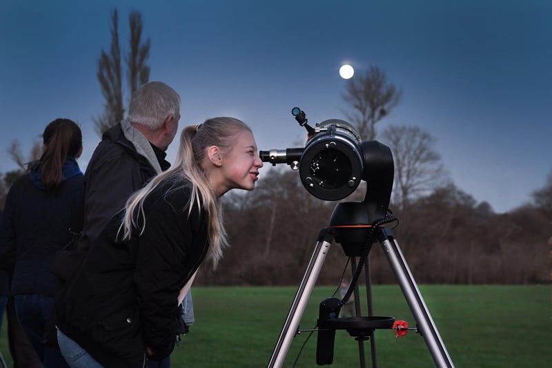 South Downs stargazing by Anne Purkiss