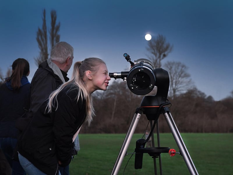 South Downs stargazing by Anne Purkiss