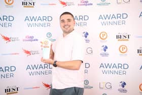 Crawley baker Jamie Ridley, who launched his business from his parents’ converted garage, has spoken of his pride after winning a regional award. Photo: Ridley's / Facebook