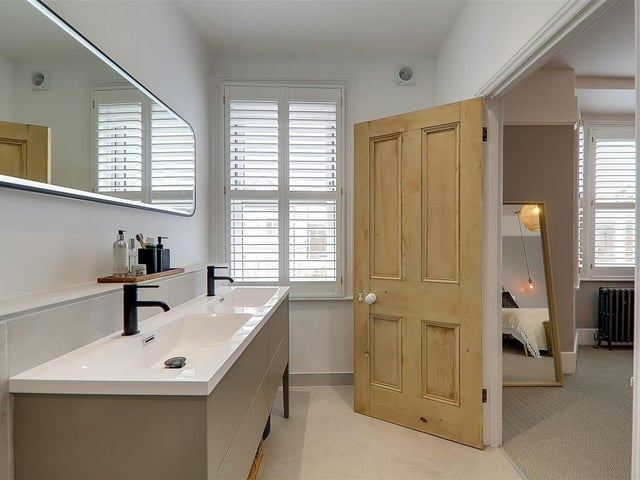 This stunning period home in Worthing town centre has just come on the market with Bacon and Company at a guide price of £650,000