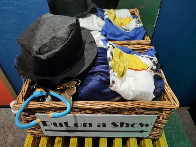 Don a costume and put on your own performance at Littlehampton Museum