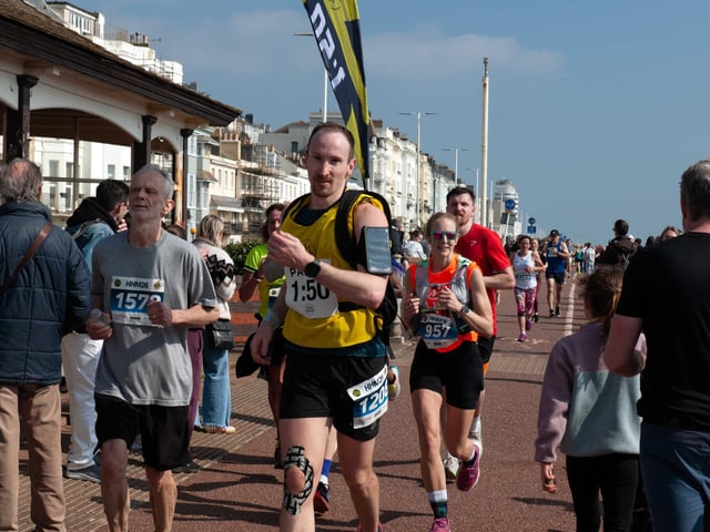 Hastings Half Marathon 2026 - pictures by Frank Copper