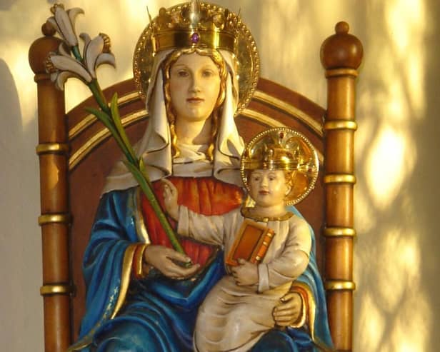 The Blessed Virgin Mary as Our Lady of Walsingham