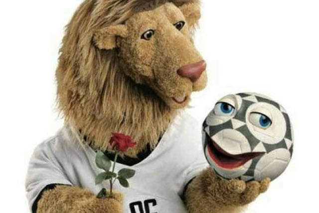 A lion mascot isn’t exactly uncommon for football teams. 
England has one, as do several English clubs including Chelsea, Aston Villa, Middlesbrough, Bolton and many more. 
But the lion mascot for the 2006 World Cup in Germany was a little different - maybe it’s his animated football friend that’s off-putting.