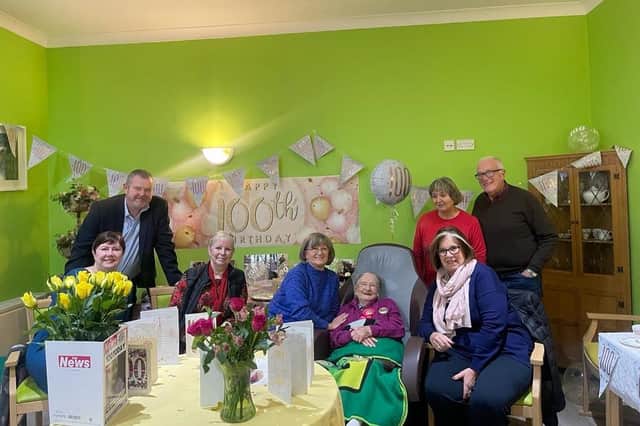 Celebrating 100 Years with Family and Friends