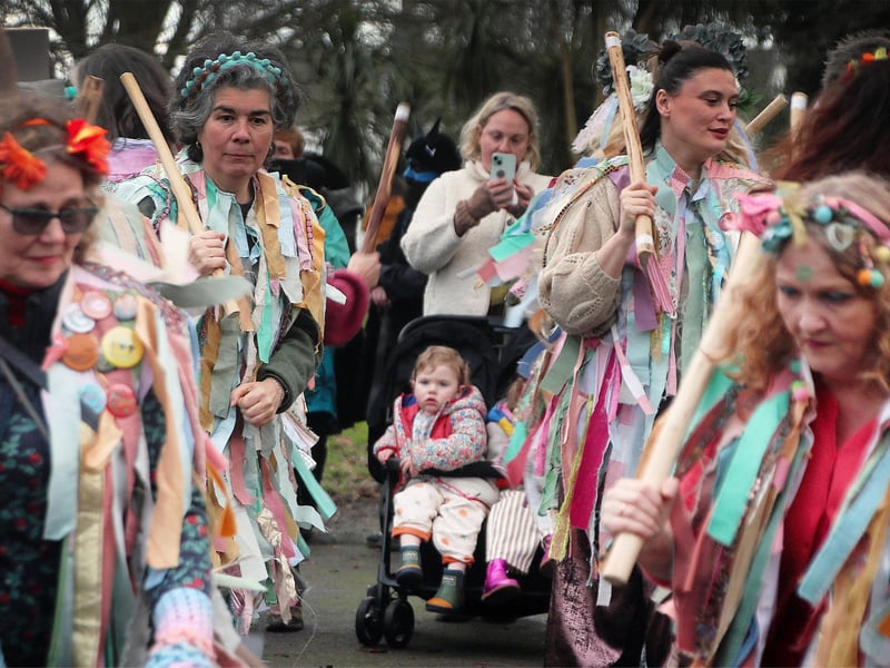 Wassail at Gensing Gardens on January 31 2026. Photo by Roberts Photographic.