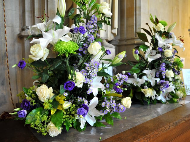 Corpus Christi Carpet of Flowers 2022 at Arundel Cathedral. Pic S Robards SR2206162