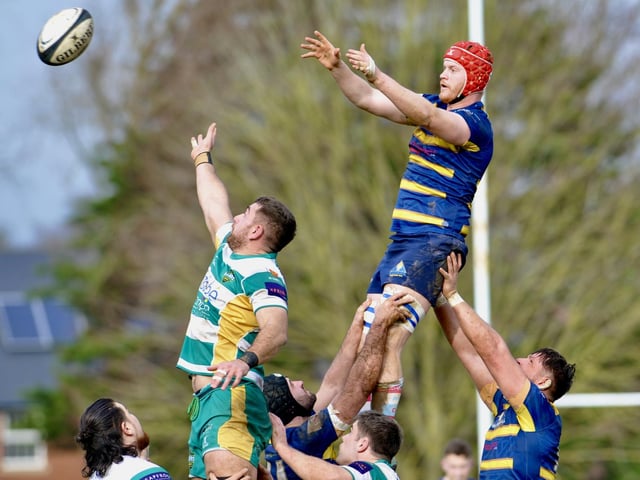 Action from Worthing Raiders' win over Guernsey at Roundstone Lane