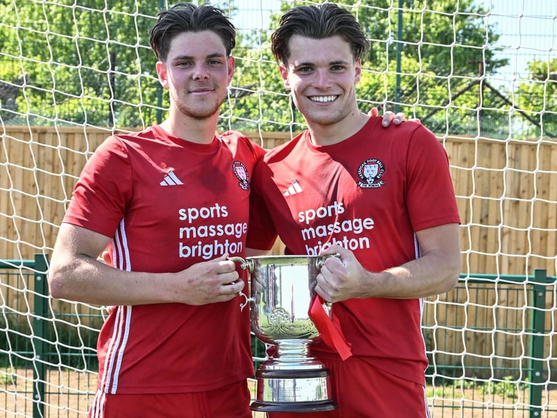 Hassocks FC win the 2024-25 Peter Bentley Cup