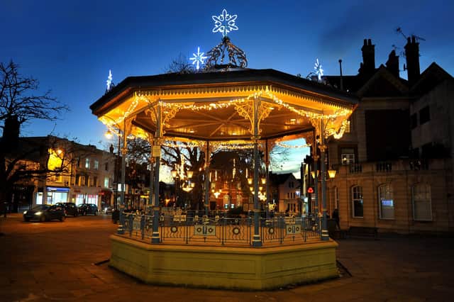 Horsham Christmas lights.