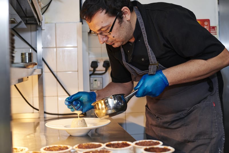 Head chef Norbert Marin is responsible for quality of food – and he is doing a sterling job. Photo: www.studiodog.co.uk