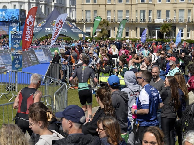 Eastbourne Triathlon 2024 (Photo by Jon Rigby)