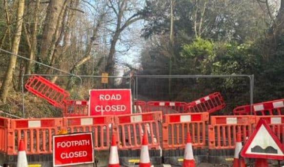 Villagers are expressing 'serious concern' about the length of time the A29 in Pulborough has been shut following a landslide in December