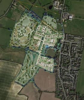 An illustrative plan of the proposed development. Image: Catesby Strategic Land Ltd