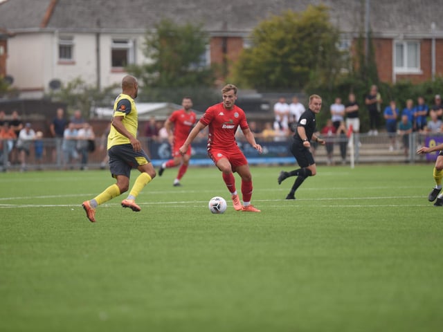 Images from Worthing v Eastbourne Borough in National South