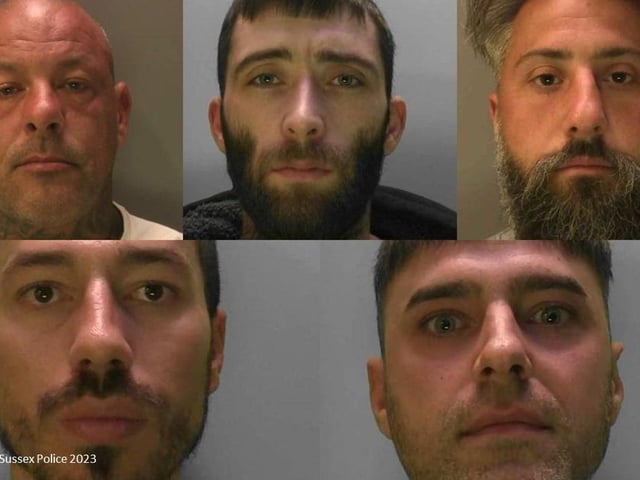 Top row left to right: Allen Swatkins, Harry White, Jordan Panice. Bottom row left to right: Melik Yalcin, Robert Longstaffe.