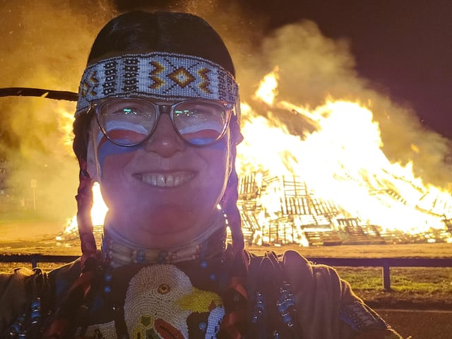 Littlehampton Bonfire Society press officer Sue Baker