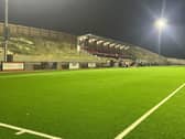 Saltdean's newly revamped ground looking splendid under the lights | Picture: Brandon Wright