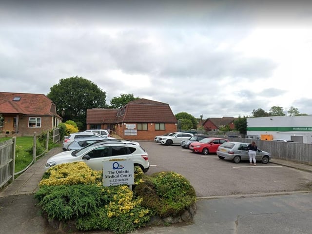The Quintin Medical Centre in Hawkswood Road, Hailsmam was recorded as having 11,478 patients and the full-time equivalent of 3.3 GPs, meaning it has 3,480 patients per GP.