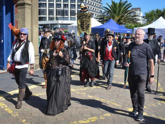 Eastbourne Steampunk Festival 2026. Photo taken on Sept 5.