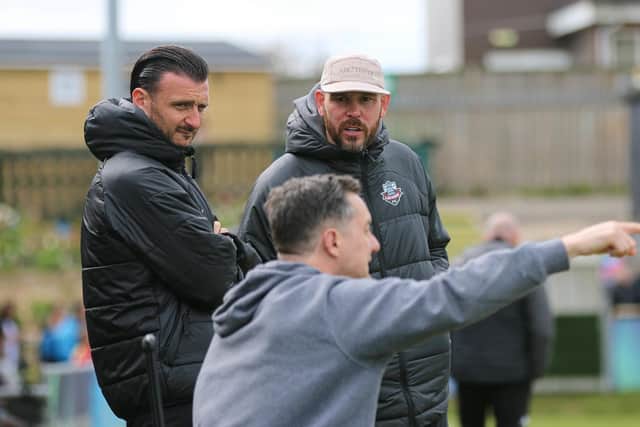 Saturday was Tony Russell and Joe Vines' final home game in the Rooks dugout | Picture: James Boyes