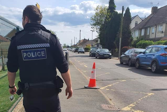 Police said they have been conducting regular patrols in Lancing