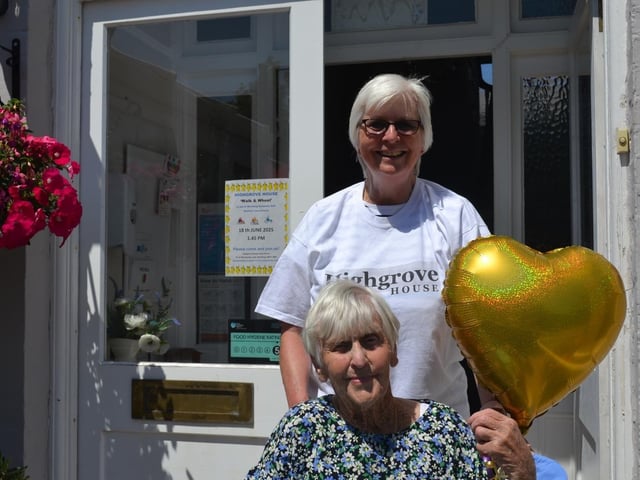 A group of 54 staff and residents took part in Highgrove House Walk and Wheel 2025