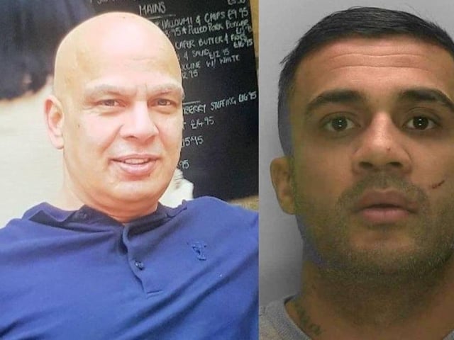 A criminal network that distributed cocaine and heroin in Crawley, led by father and son ice cream van operators, was completely dismantled by a complex Sussex Police investigation and has now resulted in prison sentences totalling nearly 50 years for the pair and six other men. The force's Serious Organised Crime Unit investigation, codenamed Operation Relic, targeted Lubhaia Ram (left), his son Surinder Kumar, (right) and their associates over the supply of cocaine and heroin in 2017 and 2018.