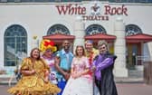 The cast of Jack and the Beanstalk at Hastings White Rock - 2025