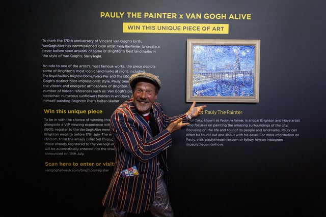 Van Gogh Alive, Brighton Dome Corn Exchange  by David McHugh